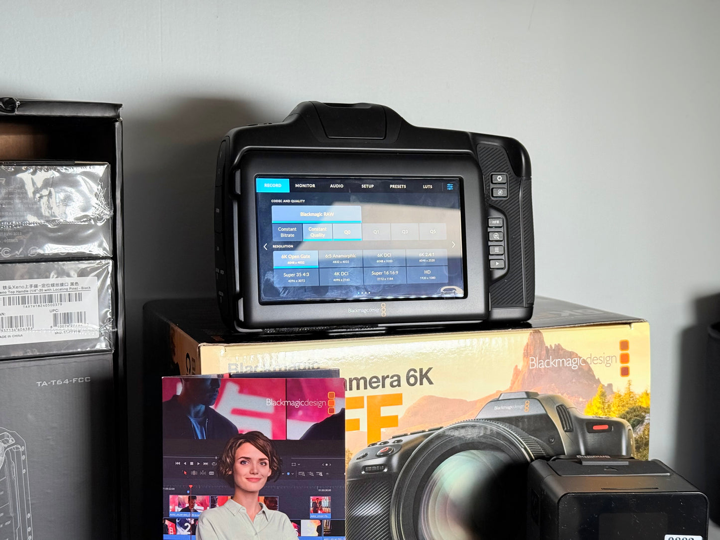 Blackmagic Cinema Camera 6K Full Frame L-Mount + Tilta Cage Full Kit DGHGear