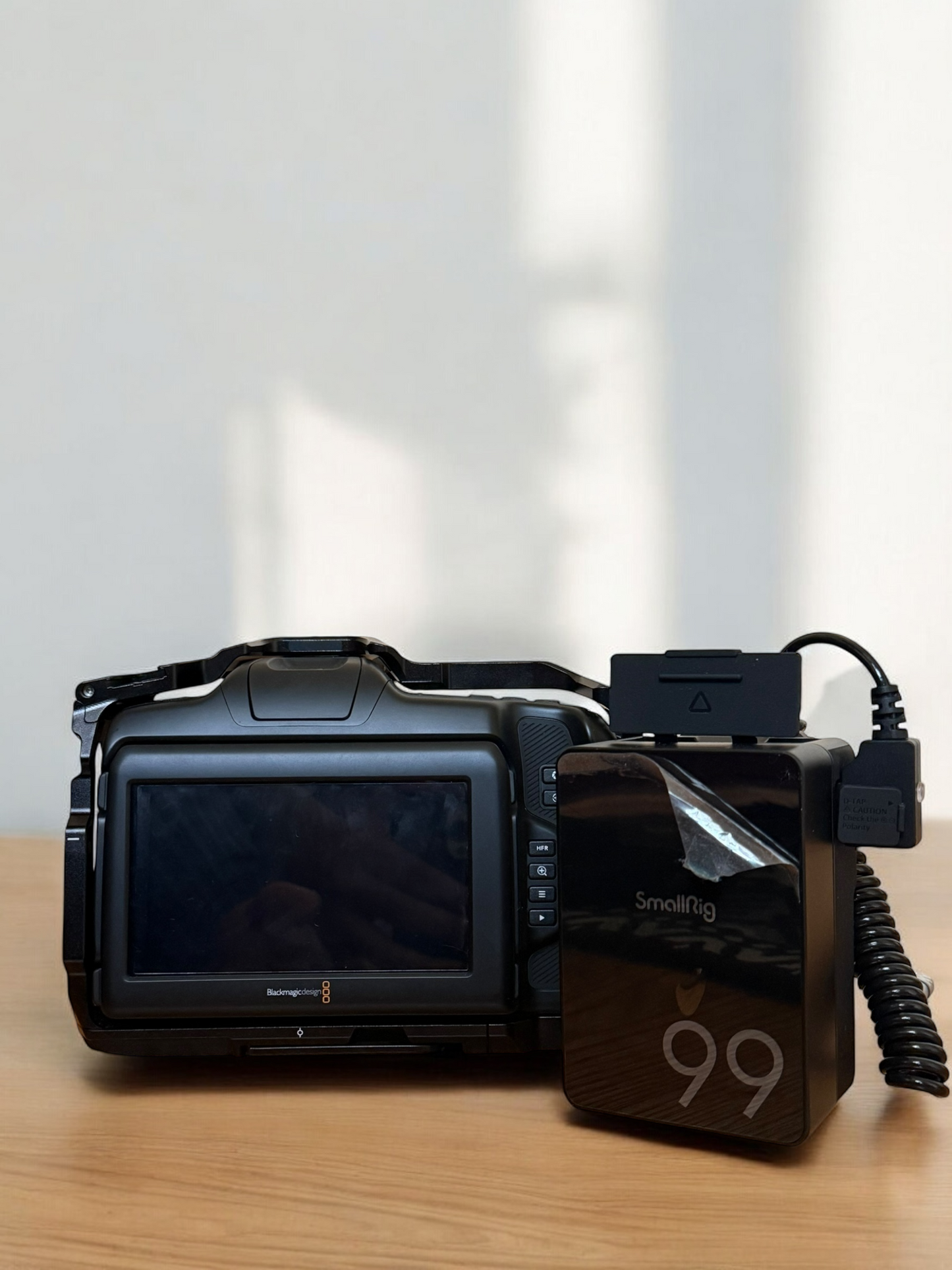 Blackmagic Cinema Camera 6K L-Mount (BMCC 6K) + SmallRig VB99 Pro + SmallRig Cage