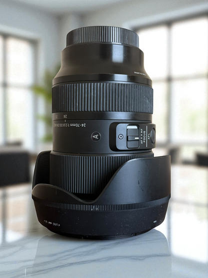 PYXIS MEGA KIT | Blackmagic Design PYXIS 6K Cinema Camera, L-Mount + Sigma 24-70mm F2.8 L-Mount + 3TB CF-Express B Angel Bird,