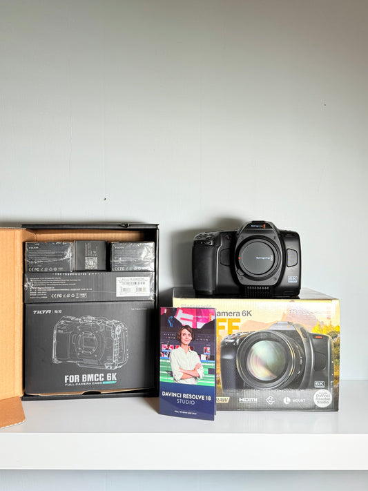 Blackmagic Cinema Camera 6K Full Frame L-Mount + Tilta Cage Full Kit DGHGear