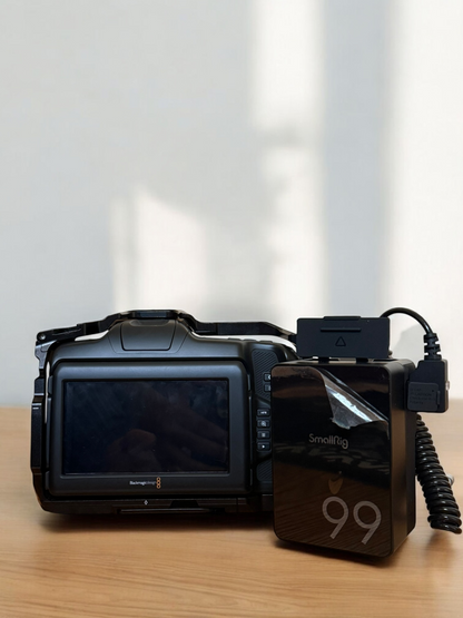 Blackmagic Cinema Camera 6K L-Mount (BMCC 6K) + SmallRig VB99 Pro + SmallRig Cage
