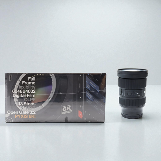 SEALED Blackmagic Pyxis 6K L-Mount + SIGMA 24-70mm f2.8 L-Mount