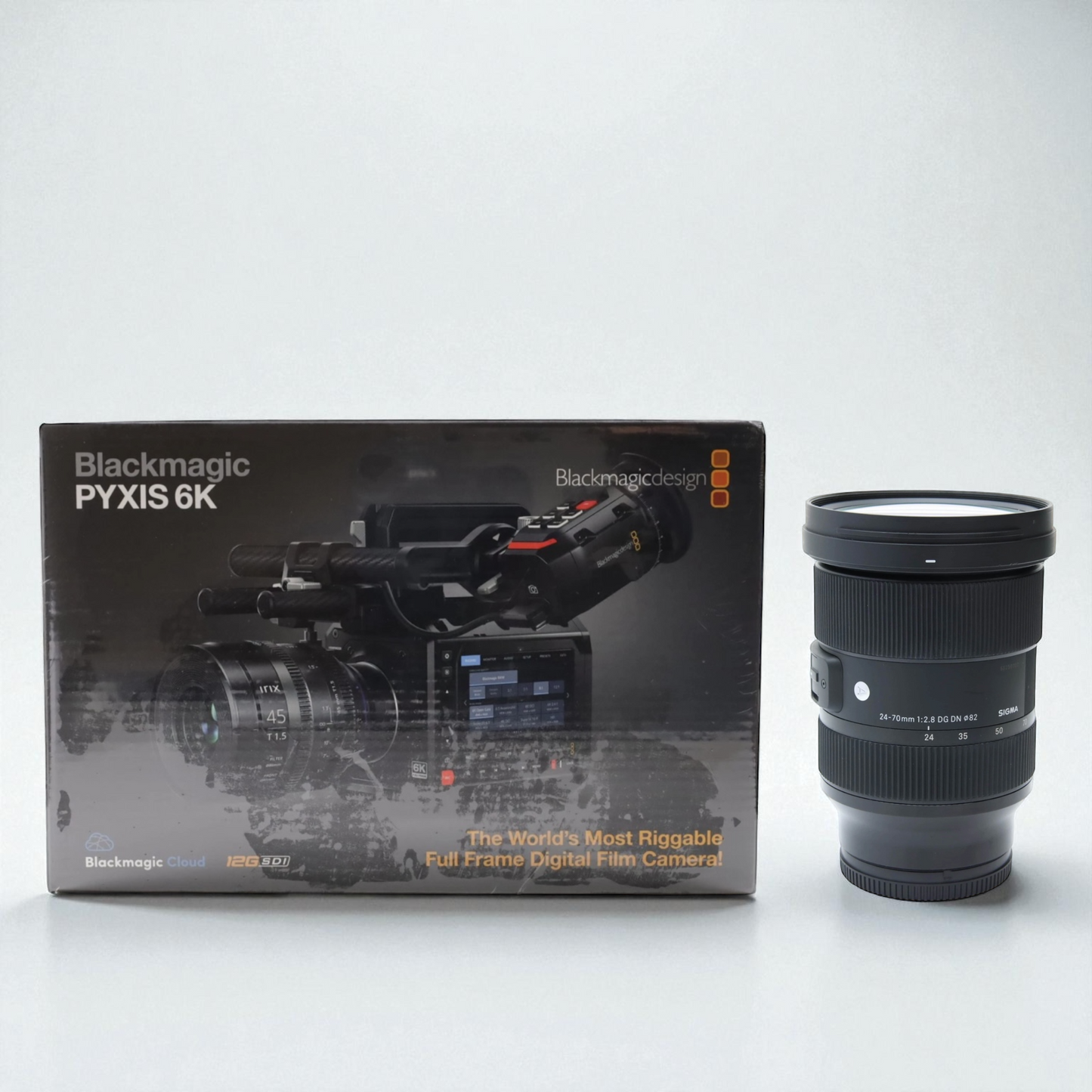 SEALED Blackmagic Pyxis 6K L-Mount + SIGMA 24-70mm f2.8 L-Mount